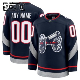 Columbus Blue Jackets Dresy Personalizované Fanatics Premium NHL Stadium Series 2024-25 Navy - Dětské